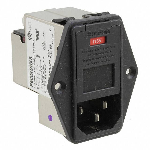 2-6609930-2 TE Connectivity Corcom Filters  Moduli di ingresso alimentazione (PEM)